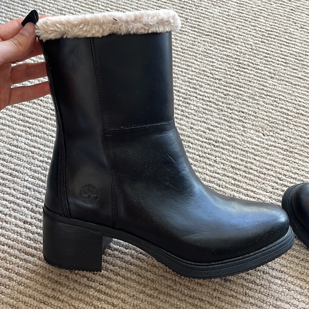 Timberland leather boots